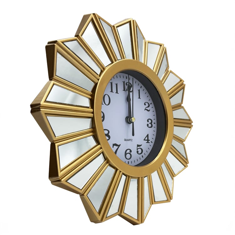 Corsica Corvus 3Pcs Decorative Mirrors and Clock Set