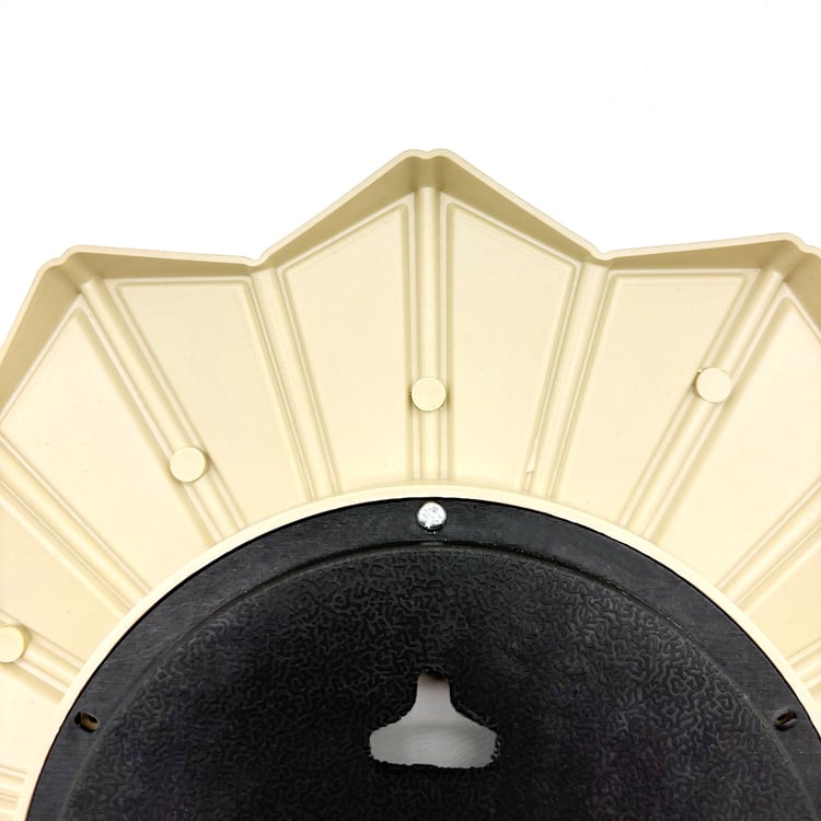Corsica Corvus 3Pcs Decorative Mirrors and Clock Set
