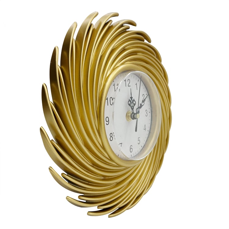 Corsica Corvus 3Pcs Decorative Mirrors and Wall Clock Set
