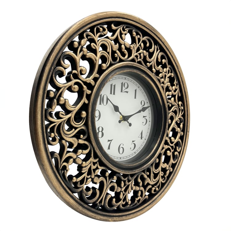 Corsica Corvus 3Pcs Perforated Mirros and Clock Set
