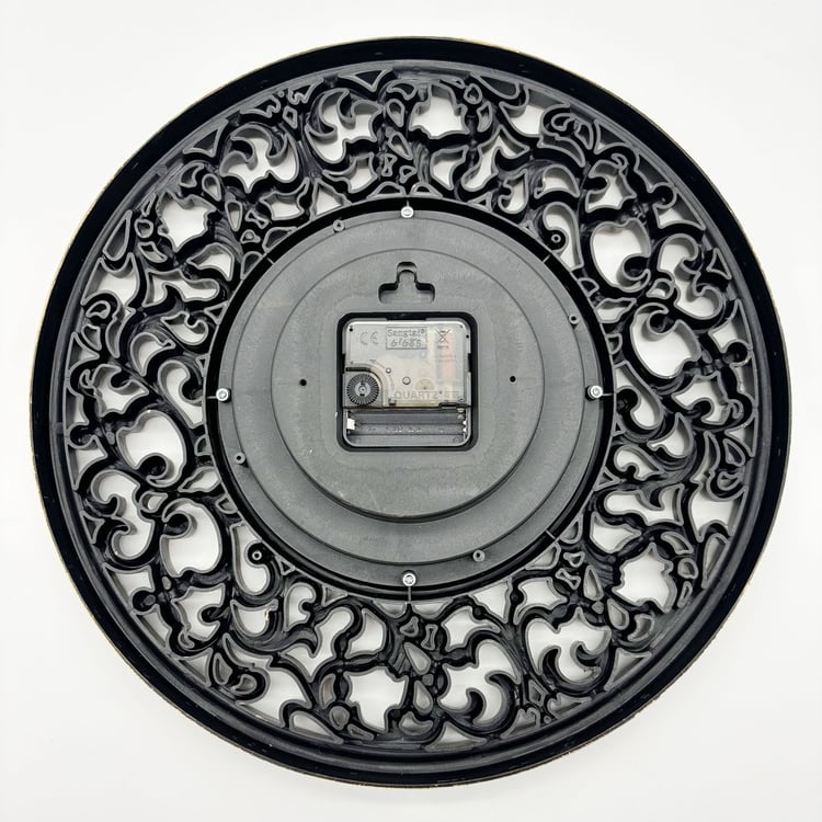 Corsica Corvus 3Pcs Perforated Mirros and Clock Set