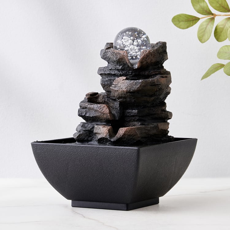 Corsica Alpine Polyresin Flow Fountain - 13x18cm