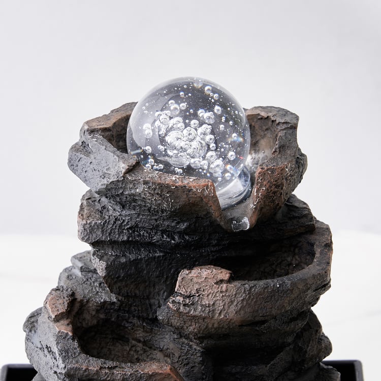 Corsica Alpine Polyresin Flow Fountain - 13x18cm