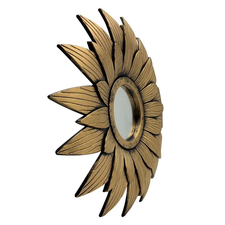 Corsica Corvus 3Pcs Floral Decorative Mirrors