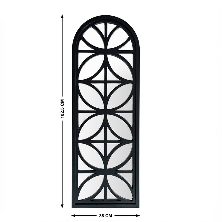 Corsica Reflection Jharokha Decorative Wall Mirror - 38x3x102.5cm