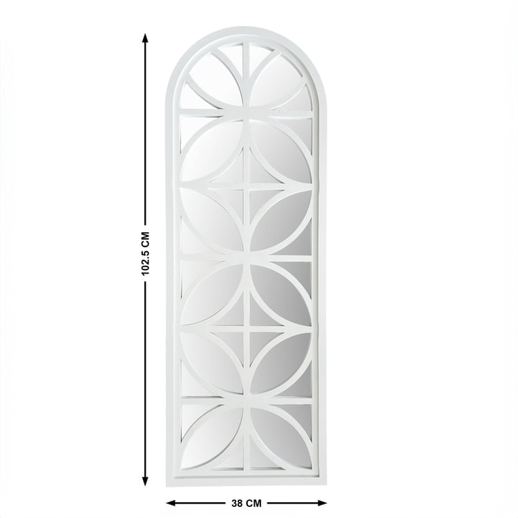 Corsica Reflection Jharokha Decorative Wall Mirror - 38x102.5cm