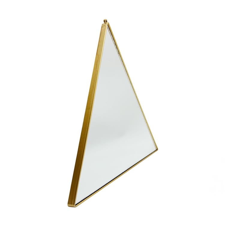Corsica Reflection Karol Set of 3 Triangle Decorative Hanging Mirrors - 25x22.5cm
