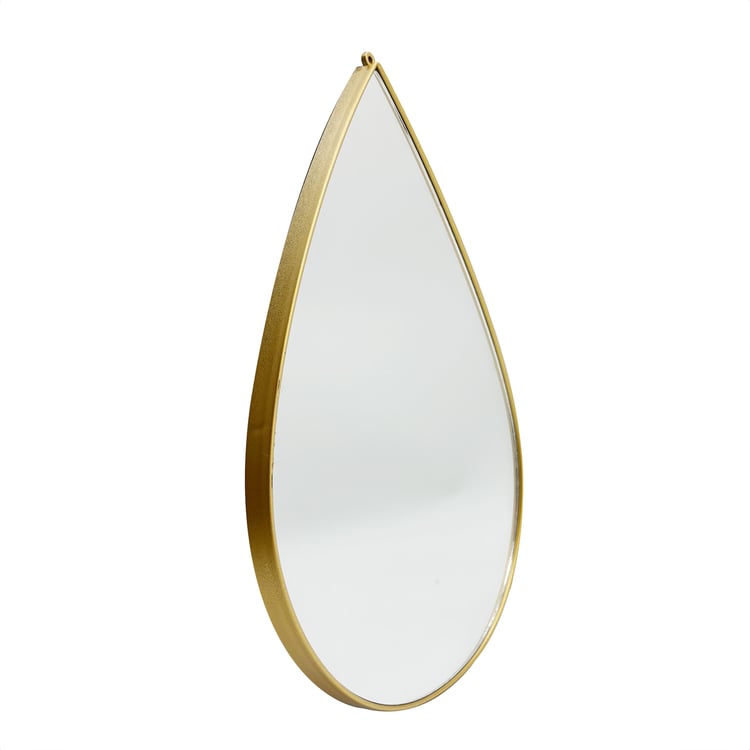 Corsica Reflection Karol Set of 3 Teardrop Decorative Hanging Mirrors - 19x28cm