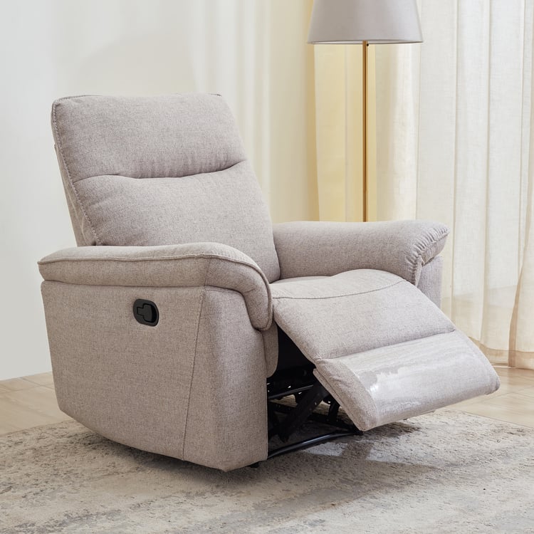 Artise Fabric 1-Seater Recliner - Beige