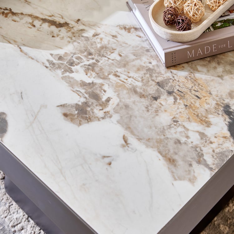 Aspire Ceramic Top Coffee Table - Grey