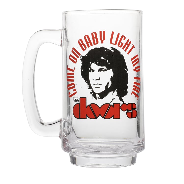 EK DO DHAI Glass The Doors Print Beer Mug  - 350ml