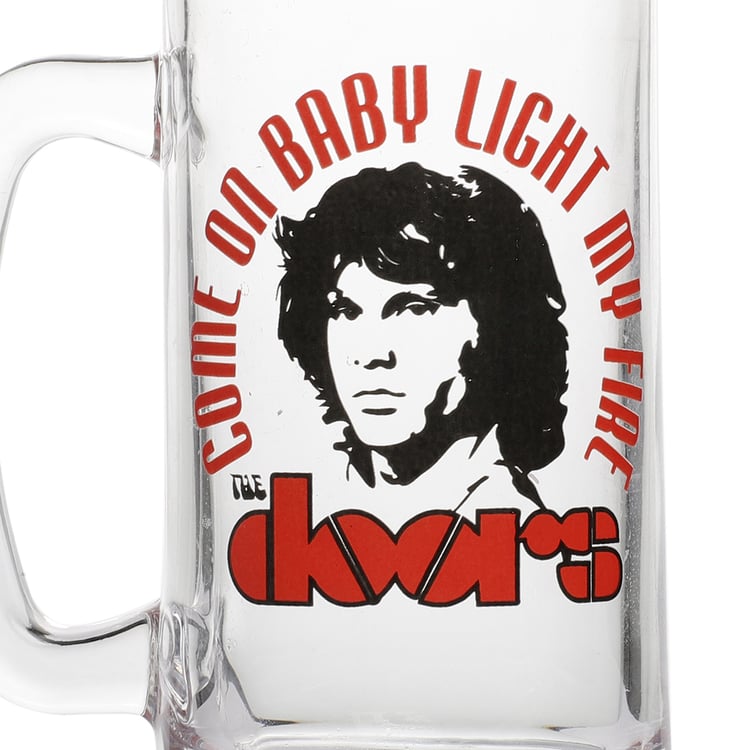 EK DO DHAI Glass The Doors Print Beer Mug  - 350ml