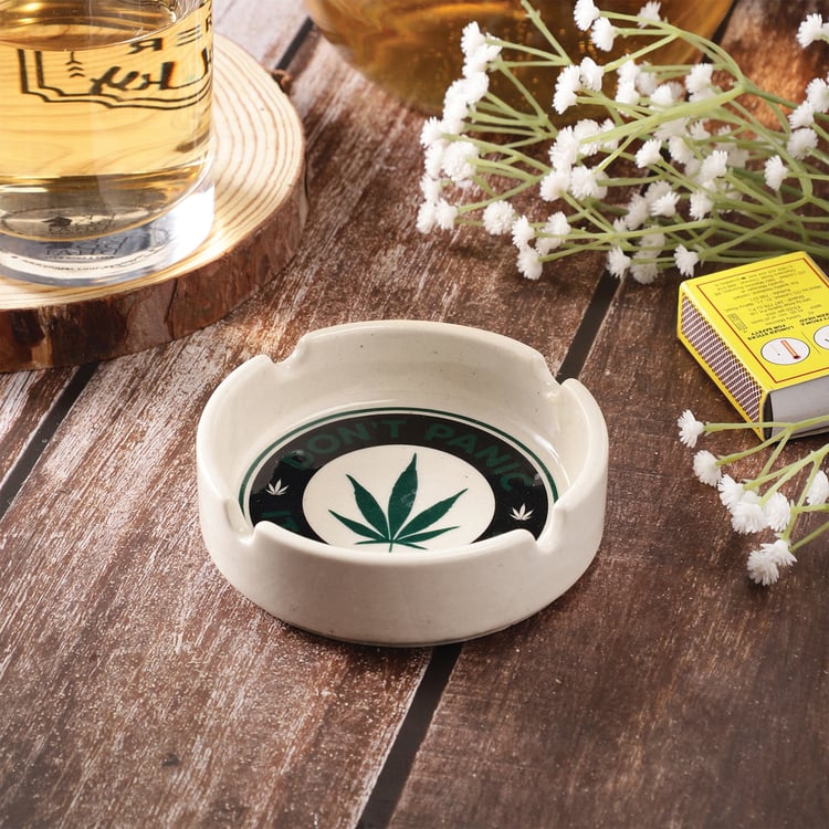 EK DO DHAI Ceramic Printed Ash Tray