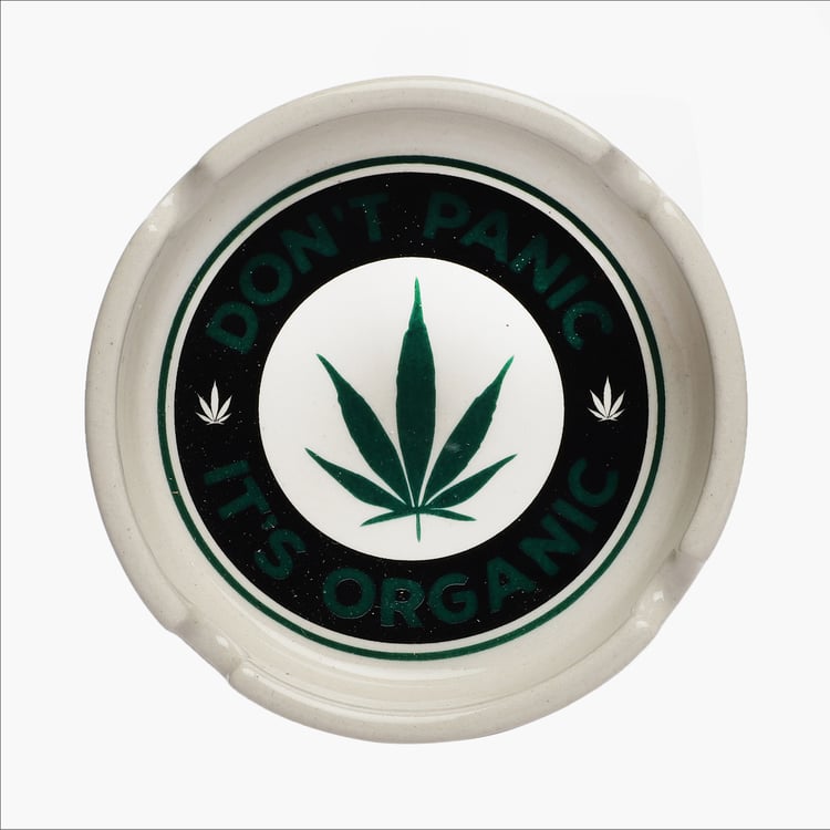 EK DO DHAI Ceramic Printed Ash Tray