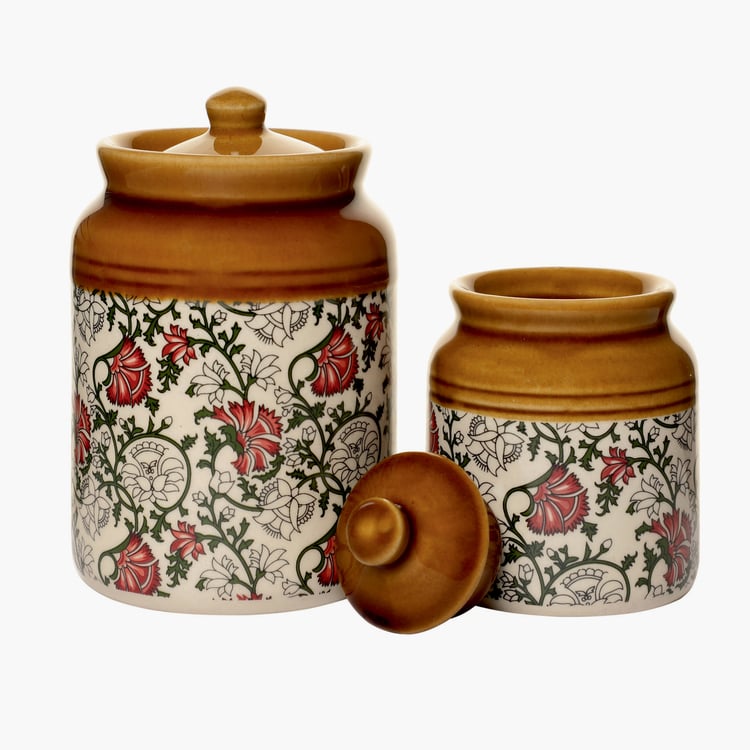 EK DO DHAI Sante Set of 4 Ceramic Storage Jars