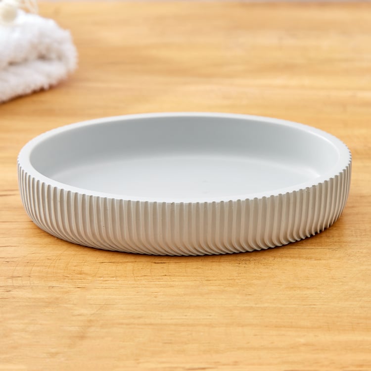 Nova Whisper Ridge Polyresin Soap Dish