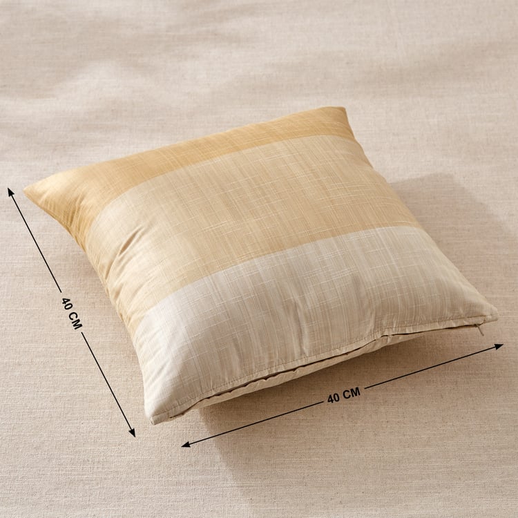 Wesley Set of 2 Colourblocked Cushion Covers - 40x40cm