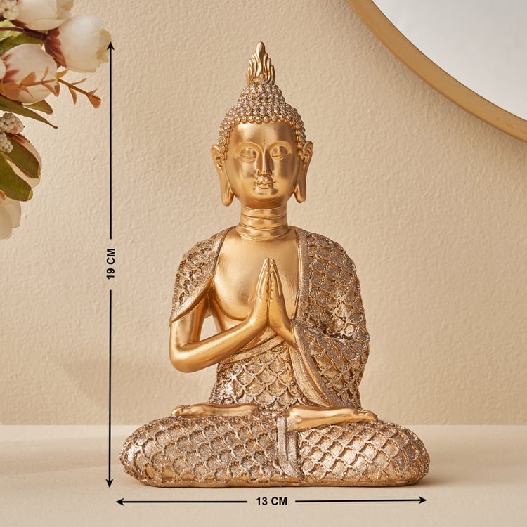 Corsica Enlighten Polyresin Buddha Figurine