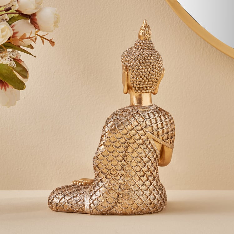 Corsica Enlighten Polyresin Buddha Figurine