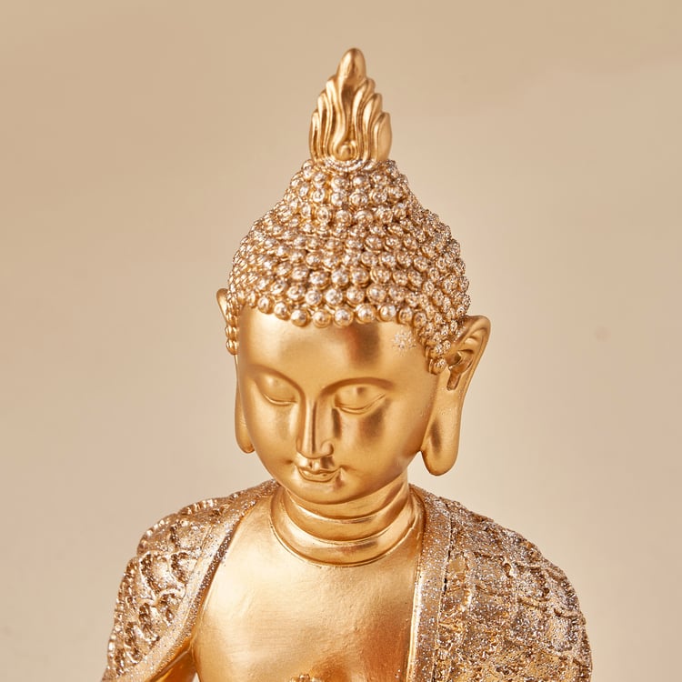 Corsica Enlighten Polyresin Buddha Figurine