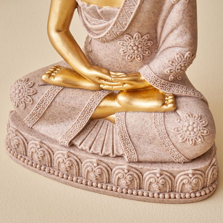 Corsica Polyresin Meditating Buddha Figurine