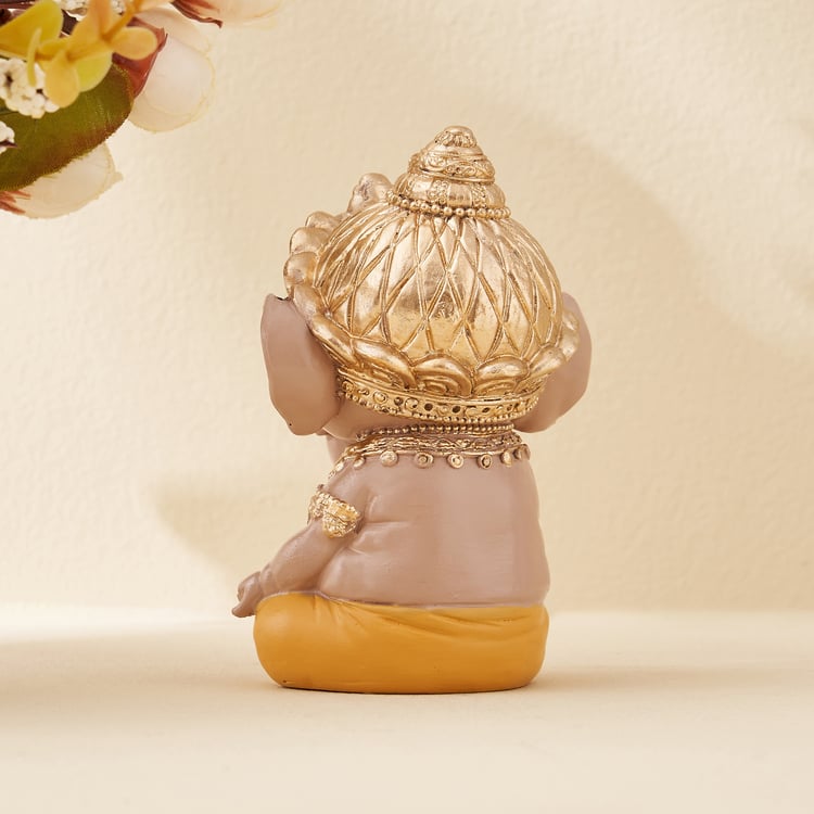 Corsica Polyresin Mini Ganesha Figurine