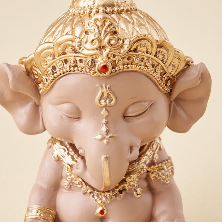 Corsica Polyresin Mini Ganesha Figurine