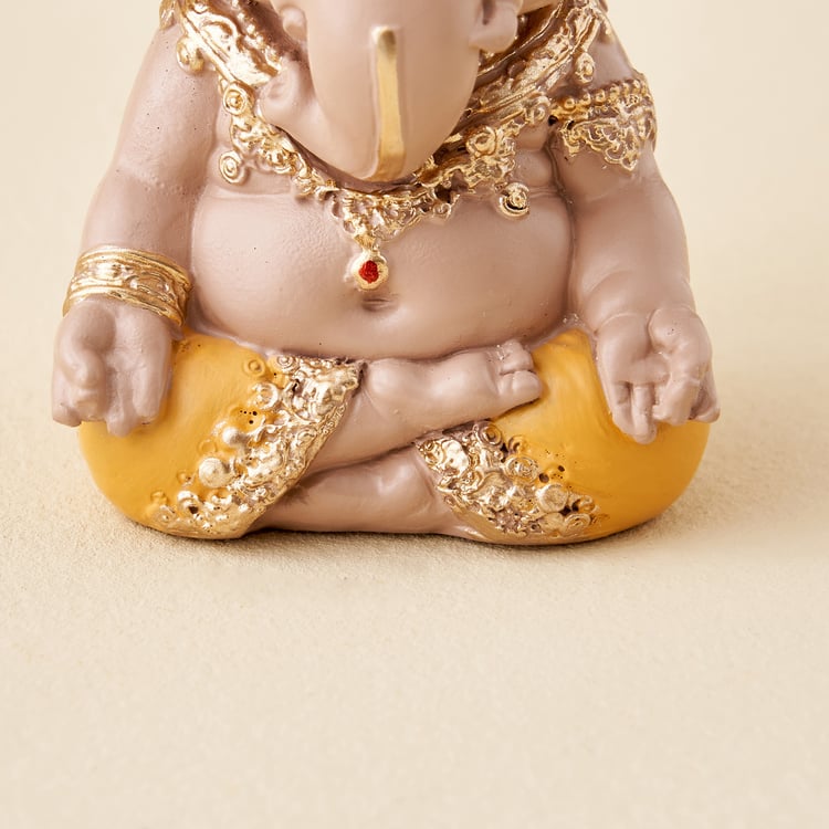 Corsica Polyresin Mini Ganesha Figurine