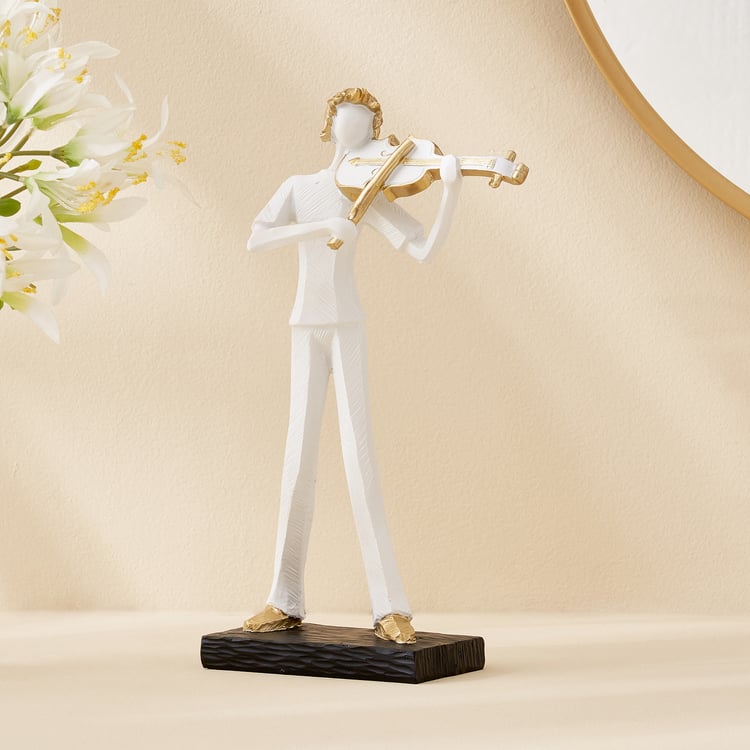 Corsica Musical Polyresin Human Figurine