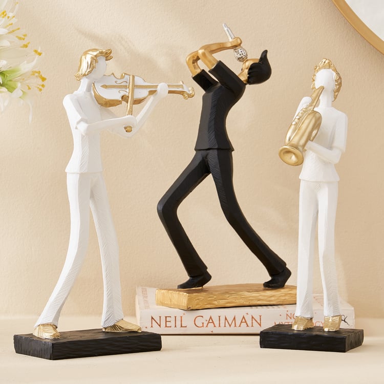 Corsica Musical Polyresin Human Figurine