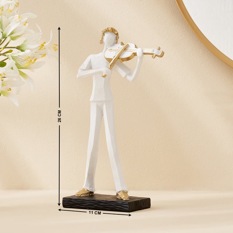 Corsica Musical Polyresin Human Figurine