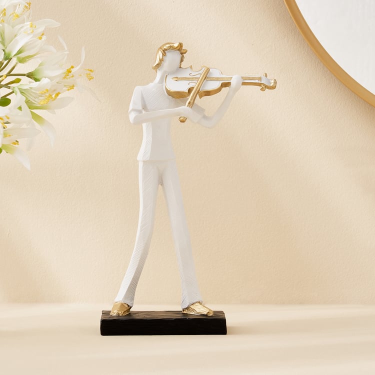 Corsica Musical Polyresin Human Figurine