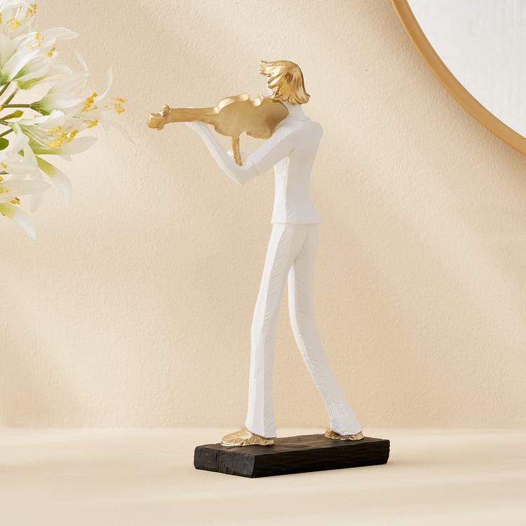 Corsica Musical Polyresin Human Figurine