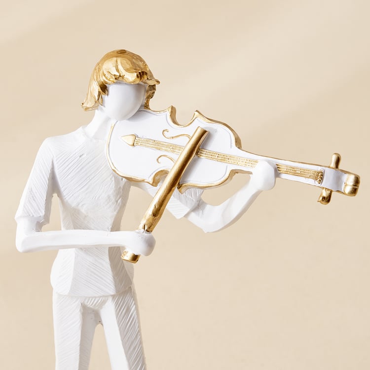 Corsica Musical Polyresin Human Figurine