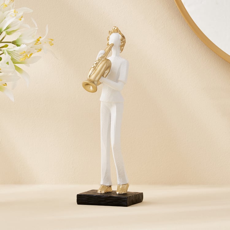 Corsica Polyresin Musical Human Figurine