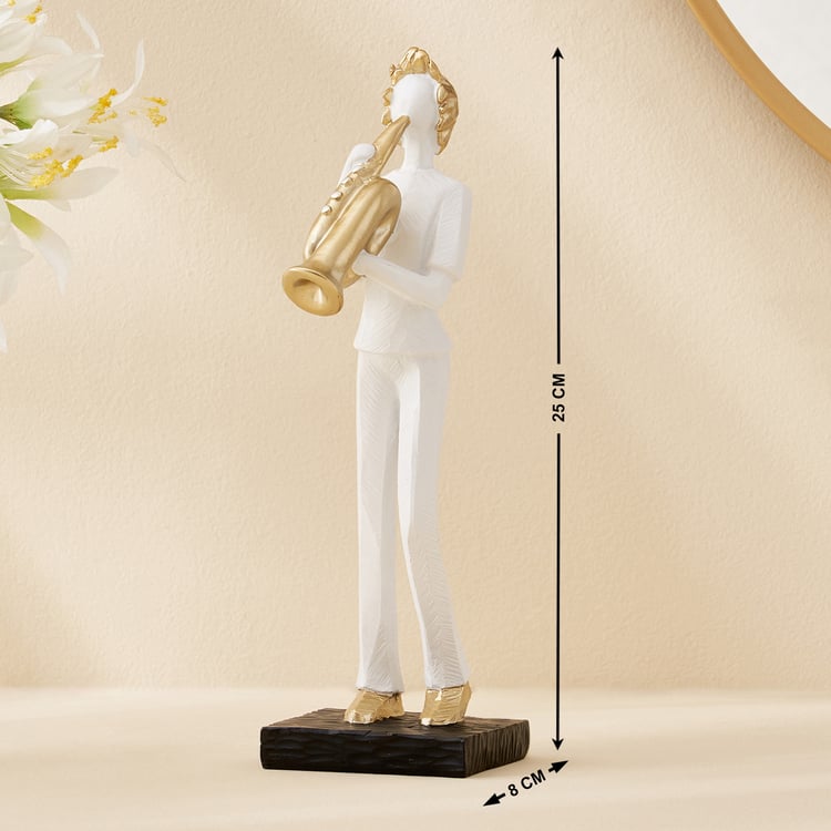 Corsica Polyresin Musical Human Figurine