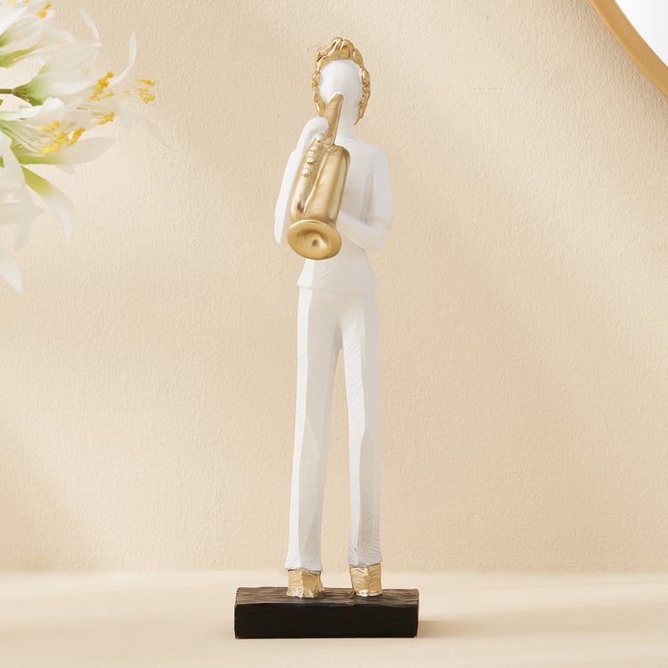 Corsica Polyresin Musical Human Figurine