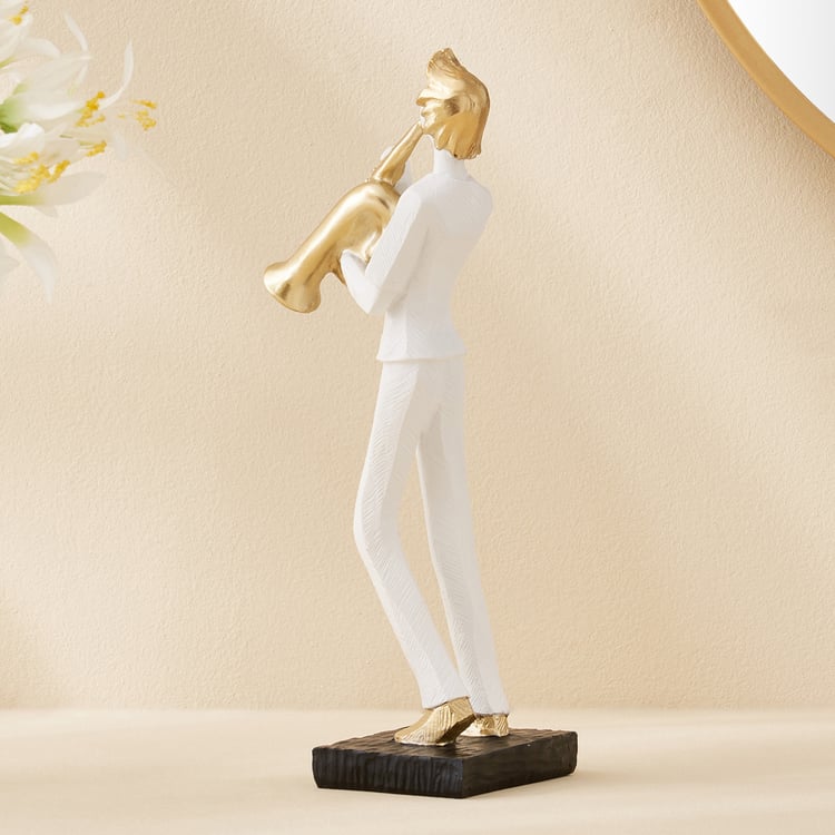 Corsica Polyresin Musical Human Figurine