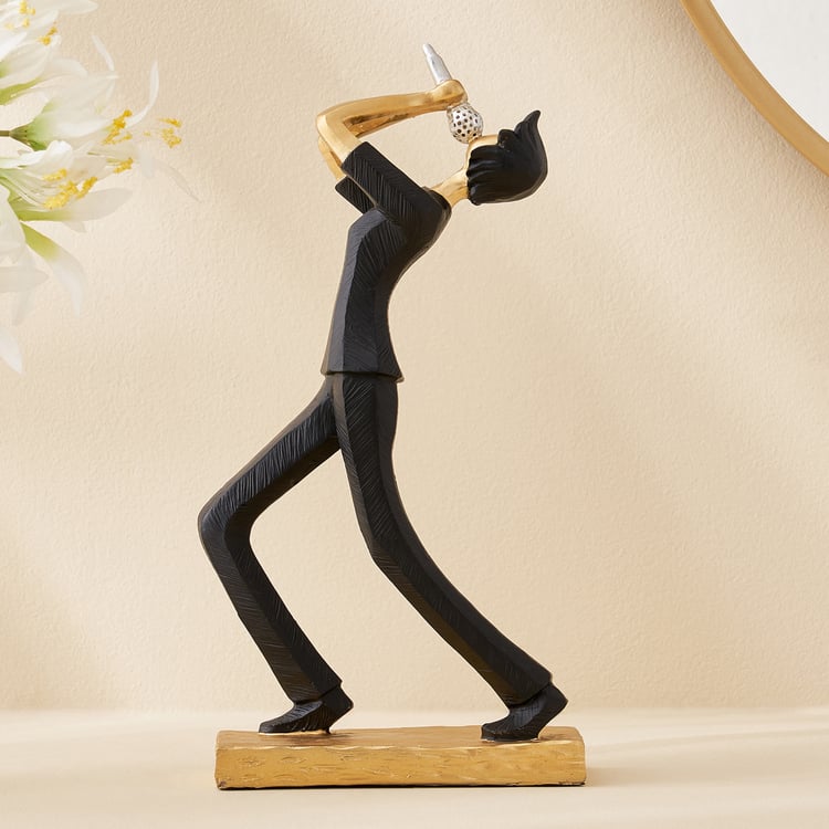 Corsica Polyresin Musical Human Figurine