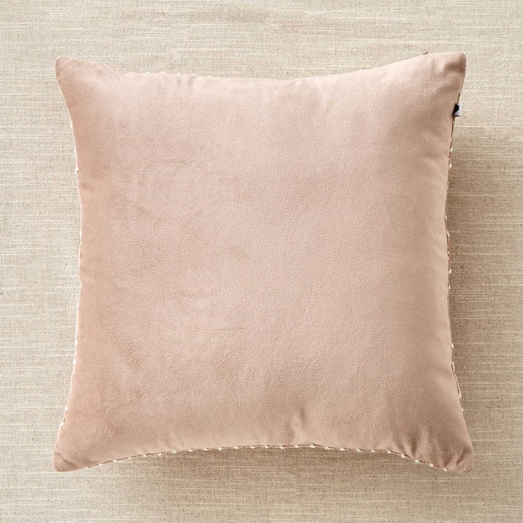 Endura Embroidered Cushion Cover - 40x40cm