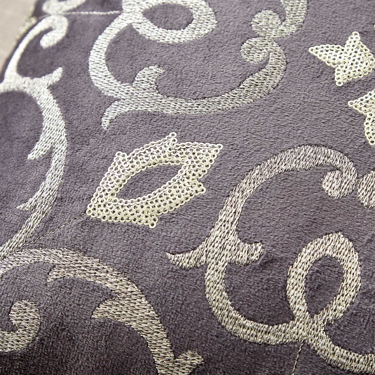 Endura Embroidered Cushion Cover - 40x40cm