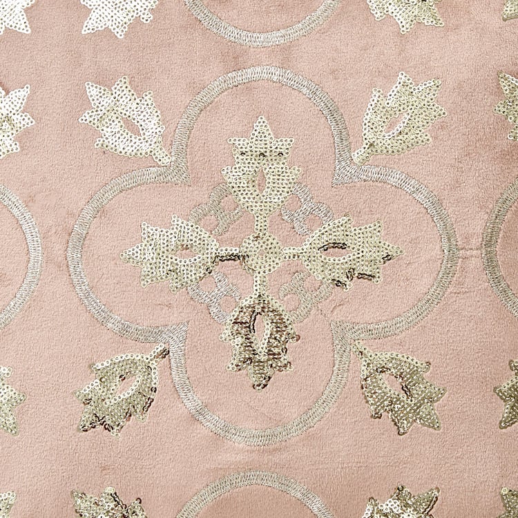 Endura Classical Sequinned Cushion Cover - 40x40cm