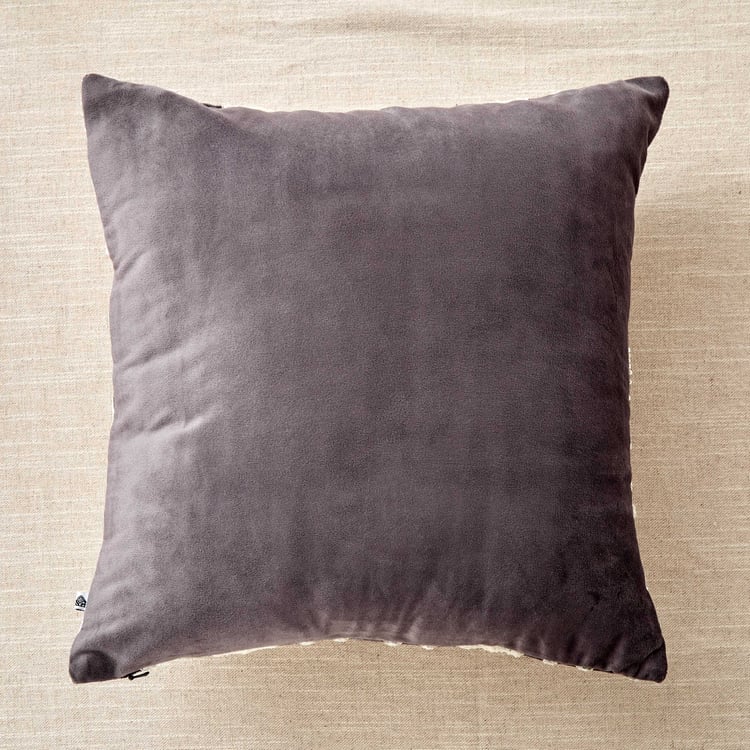 Endura Embroidered Cushion Cover - 40x40cm
