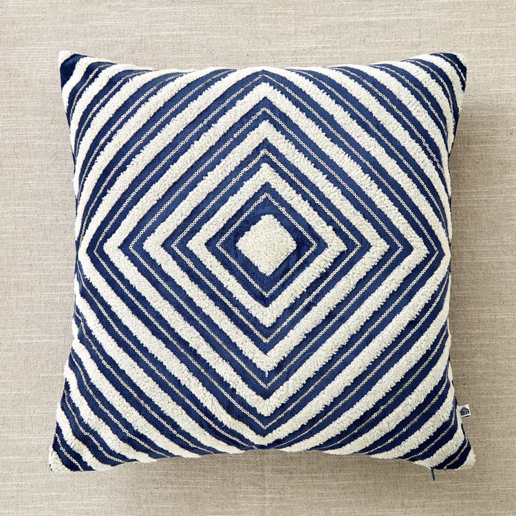 Endura Embroidered Cushion Cover - 40x40cm