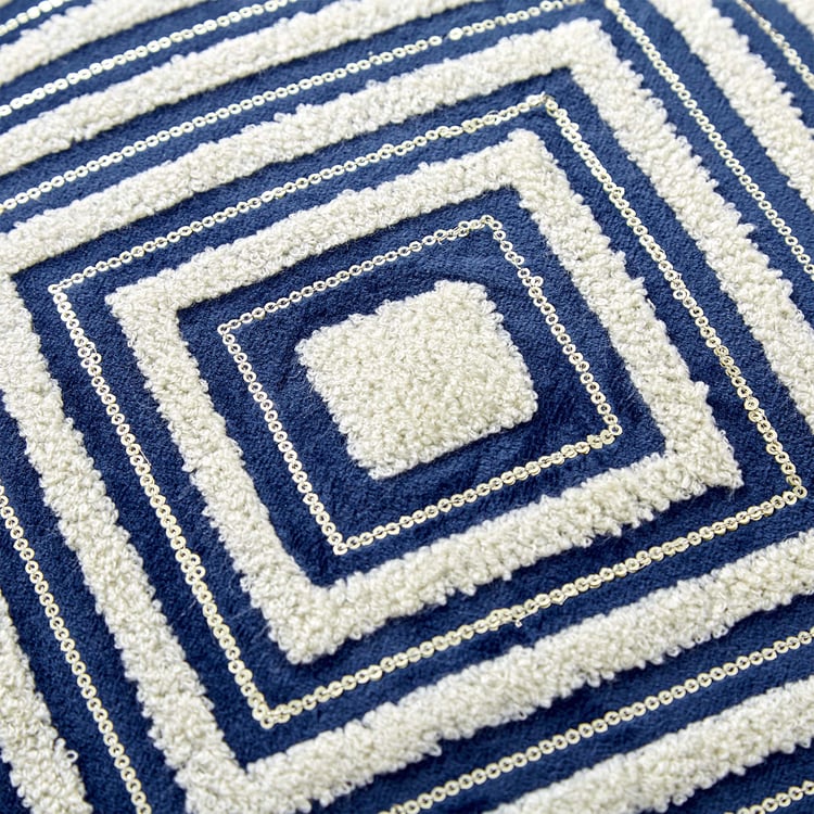 Endura Embroidered Cushion Cover - 40x40cm