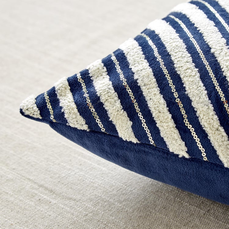 Endura Embroidered Cushion Cover - 40x40cm