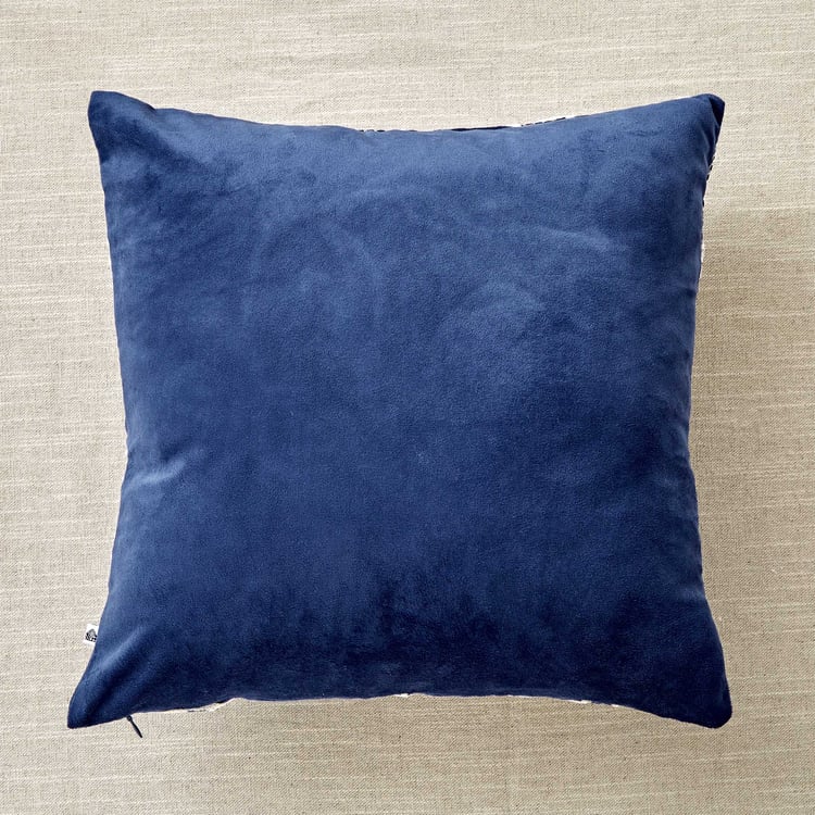 Endura Floral Embroidered Cushion Cover - 40x40cm