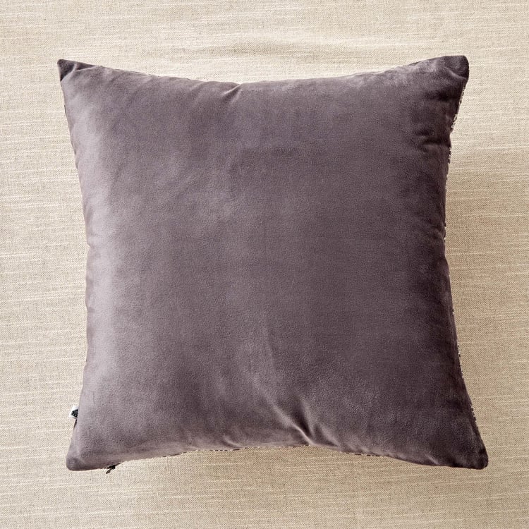 Endura Jali Embroidered Cushion Cover - 40x40cm