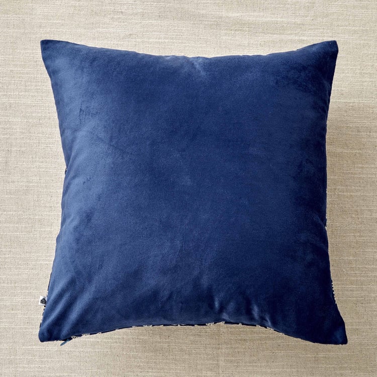 Endura Jali Embroidered Cushion Cover - 40x40cm
