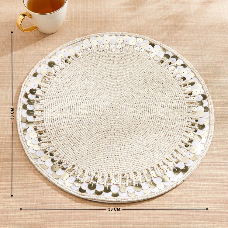 Halcyon Beaded Placemat